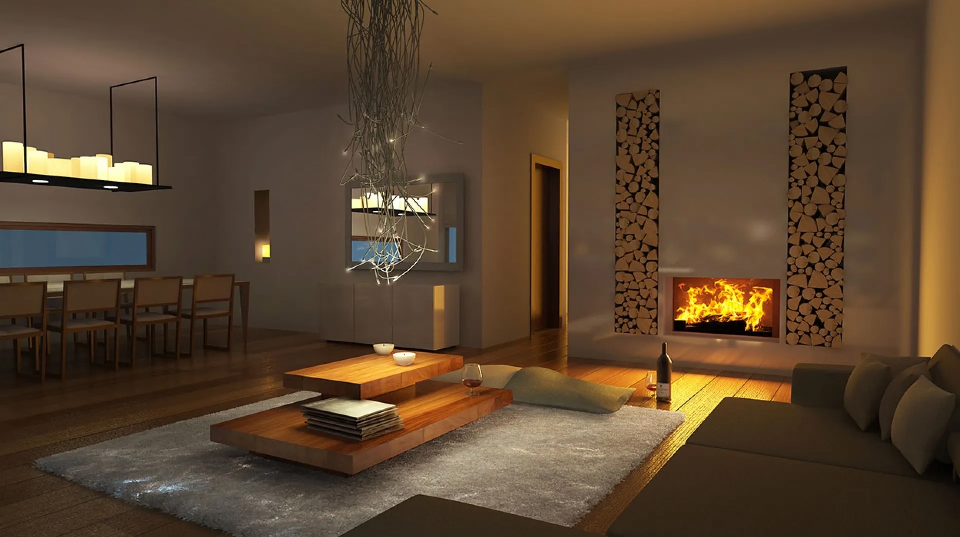 Salon (Gece)